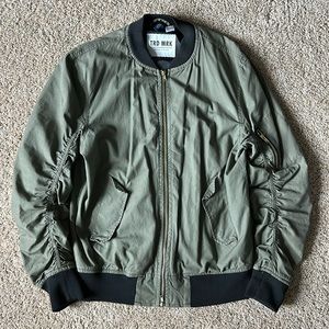 Olive Green Bomber Jacket 🫒